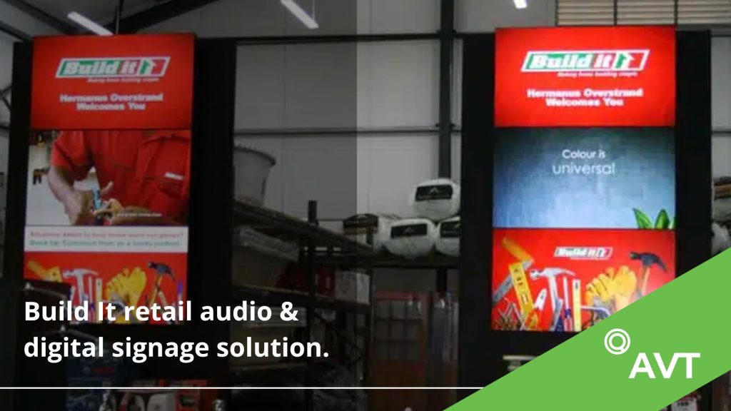 Build It Retail Audio & Digital Signage Solution
